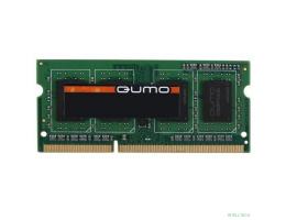 QUMO DDR3 SODIMM 4GB QUM3S-4G1600K11L PC3-12800, 1600MHz, 1.35V