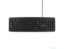 Клавиатура Gembird KB-8320UXL-BL,{ черный, USB, кабель 2 м., 104 клавиши}