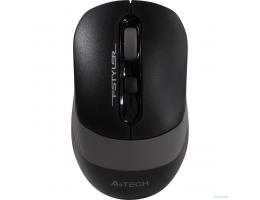 A-4Tech Мышь Fstyler FG10S черный/серый оптическая (2000dpi) беспроводная USB [1204030]