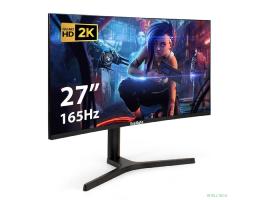 LCD ExeGate 27" EC2700TA Combat {VA 2560x1440 Curved 165Hz 1ms 16:9 300cd 3000:1 178/178 2xHDMI DisplayPort USB Speakers} [EX297303RUS]