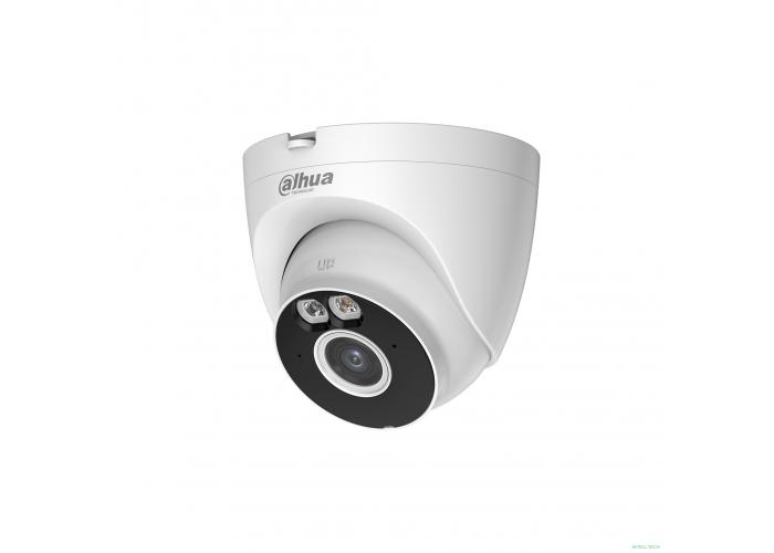 DAHUA DH-IPC-T5AP-IL-0360B Уличная купольная IP-видеокамера с ИК-подсветкой до 30м и LED-подсветкой до 30м и Wi-Fi 5Мп; 1/2.7” CMOS; 3.6мм IP67; металл, пластик
