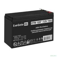 Exegate EX297516RUS Аккумуляторная батарея DTM 1207 (12V 7Ah, клеммы F1)