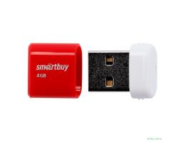 Smartbuy USB Drive 4GB LARA Red (SB4GBLara-R)