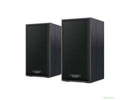 CBR CMS 635 Black, Акустическая система 2.0, питание USB, 2х3 Вт (6 Вт RMS), материал корпуса MDF, 3.5 мм линейный стереовход, регул. громк., длина кабеля 1 м, цвет чёрный