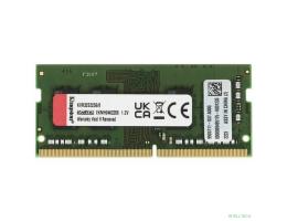 Kingston DDR4 SODIMM 8GB KVR32S22S6/8 PC4-25600, 3200MHz, CL22