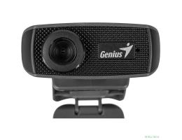 Web-камера Genius FaceCam 1000X Black {720p HD, универсальное крепление, микрофон, USB} [32200003400]