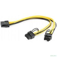 Cablexpert Кабель питания PCI-Express 8-пин на 6+2 пин x 2 шт., 0.3 м (CC-PSU-85)