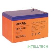 Delta HR 12-12 (12 А\ч, 12В) свинцово- кислотный  аккумулятор