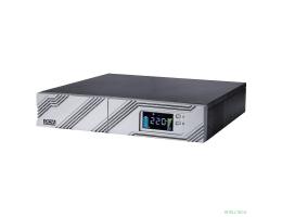 PowerCom SMART RT SRT-1000A LCD ИБП {Line-Interactive, 1000VA / 900W, Rack/Tower, IEC, Serial+USB, SmartSlot, подкл. доп. батарей} (1157673)