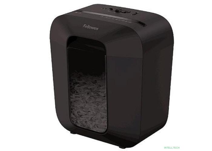 Fellowes Шредер PowerShred LX25 FS-41705(01) {DIN P-4,  4х37мм, 6 лст., 11,5 лтр.,  уничт.: скрепки,скобы,карты}