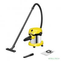 Строительный пылесос Karcher WD 2 Plus S V-15/4/18,  желтый [1.628-050.0]