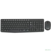 Клавиатура и мышь Logitech MK235 RUS 920-007949 BLACK