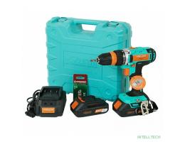 Sturm! CD3618T Дрель аккумуляторная Sturm! 18 В, 1BatterySystem, 2 акк. 2,0Ач,съемный патрон, кейс [CD3618T]