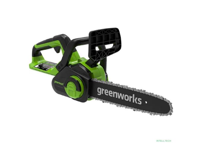 Greenworks G40CS30IIK2 Цепная пила аккумуляторная , 40V, 30 см,  с 1* АКБ 2А*ч и ЗУ [2007807UA]