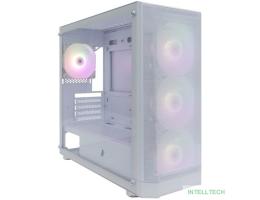 1STPLAYER FD5-M ARGB White / mATX / 4x120mm ARGB fans / FD5-M-WH-4F2-W(AP)