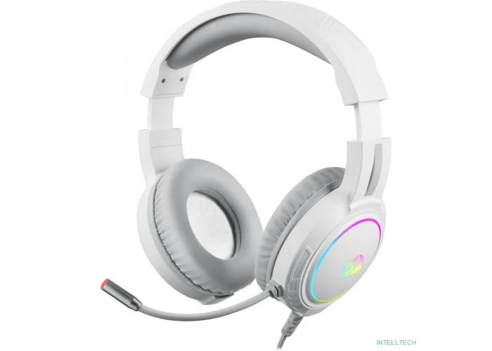 Defender Игровая гарнитура Mento RGB, 3.5мм, белые Redragon (70708)