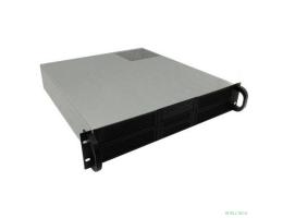 Procase RE204-D4H2-FE-65 Корпус 2U server case,4x5.25+2HDD,черный,без блока питания(2U,2U-redundant),глубина 650мм,EATX 12"x13", панель вентиляторов 4*80х25 PWM [RE204-D4H2-FE-65]