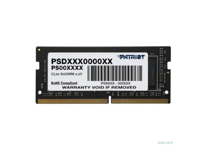Модуль памяти SODIMM DDR4-3200 8GB PSD48G32002S PATRIOT