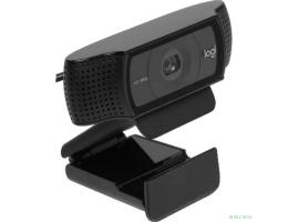 960-000998 Logitech HD Pro Webcam C920 { USB 2.0, 1920*1080, 2Mpix foto, Mic, Black}