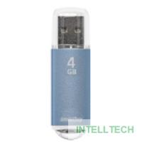 Smartbuy USB Drive 4GB V-Cut Blue (SB4GBVC-B)