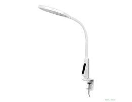 Camelion KD-837  C01 белый LED(Свет-к наст.,на струбц., 7Вт,230В,450лм,сенс.рег.ярк и цвет.темп,USB-5В,1А )