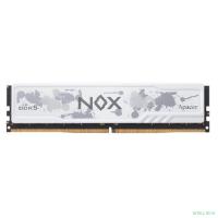 Оперативная память Apacer  DDR5  32GB  6000MHz DIMM NOX RGB White Gaming Memory CL38 1.35V (Retail) 2048*8  Heat Sink (Retail) 3 years (AH5U32G60C622MWAA-1)