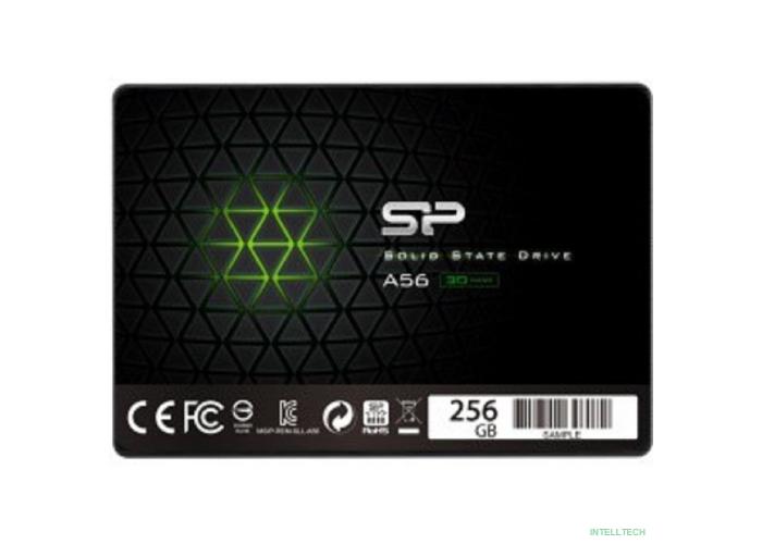 Silicon Power SSD 256Gb A56 SP256GBSS3A56B25 {SATA3.0, 7mm}