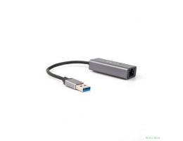 Telecom Кабель-переходник TU312M  {USB 3.0 (Am) --> LAN RJ-45 Ethernet 1000 Mbps, Aluminum Shell} [6926123470428]