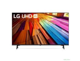 LG 43" 43UT80006LA.ARUG черный {Ultra HD 60Hz DVB-T DVB-T2 DVB-C DVB-S DVB-S2 USB WiFi Smart TV}