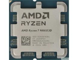 CPU AMD Ryzen 7 9800X3D OEM (100-000001084){Granite Ridge, 4nm, C8/T16, Base 4,7GHz, Turbo 5,2GHz, GPU Radeon Graphics, L3 96Mb, TDP 120W, SAM5}