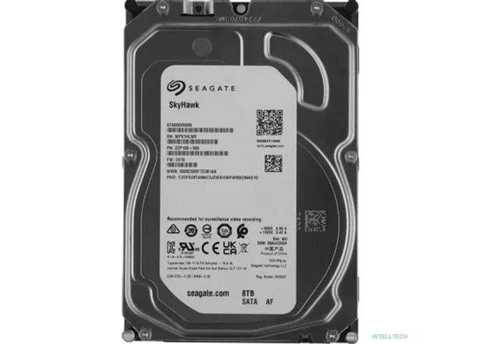 8TB Seagate SkyHawk (ST8000VX009) {SATA 6 Гбит/с, 7200 rpm, 256 mb buffer}