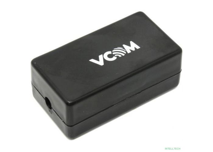 VCOM NM211 Соединительный бокс для витой пары UTP cat. 5e, 6 T568A/B, IDC: krone, черный  [4895182238916]