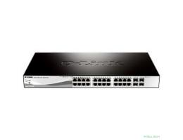D-Link DGS-1210-28/ME/A2B Управляемый L2 коммутатор с 24 портами 10/100/1000Base-T и 4 портами 1000Base-X SFP