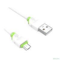 LDNIO LD_B4506 LS34/ USB кабель Micro/ 1m/ 2.4A/ медь: 86 жил/ White