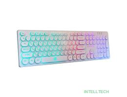 Dialog Gan-Kata Клавиатура KGK-16U WHITE - игровая с RGB-подсветкой, USB, белая 