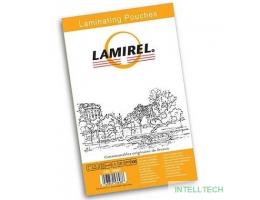 Пленка для ламинирования Fellowes 125мкм (100шт) глянцевая 54x86мм Lamirel (LA-78665)