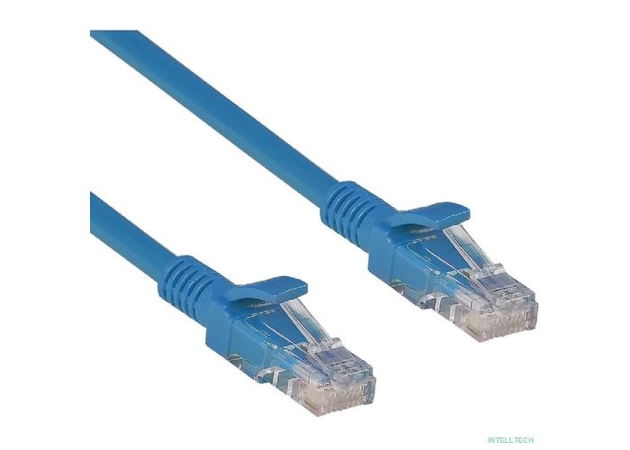 Exegate EX241495RUS Патч-корд UTP-RJ45-RJ45-5e-2M-BL, UTP, cat.5e, 2м, синий
