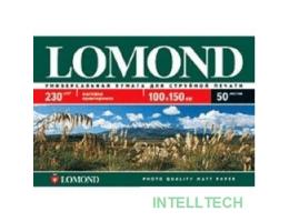 LOMOND 0102084 Матовая фотобумага A6, 10х15, 230г/м2, 500 л. 