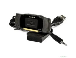 Exegate EX286181RUS Веб-камера ExeGate GoldenEye C270 HD {матрица 1/3" 1 Мп, 1280х720, 720P,USB+3.5 mm Jack, 30fps, микро. с шумоподавлением, фикс. фокус,крепление, кабель 1,5 м, Win Vista/7/8/10} Exegate EX286181RUS Веб-камера ExeGate GoldenEye C270 HD {матрица 1/3" 1 Мп, 1280х720, 720P,USB+3.5 mm Jack, 30fps, микро. с шумоподавлением, фикс. фокус,крепление, кабель 1,5 м, Win Vista/7/8/10}