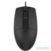 Мышь проводная A4Tech OP-335S black (USB, оптическая, 1200dpi, 3but, silent) (OP-335S)