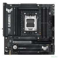 ASUS TUF GAMING B850M-PLUS WIFI (Socket AM5, mATX, 4xDDR5(256GB), DP/HDMI, 1xPCIe 5.0x16/1xPCIe 4.0x1, 1xLAN (2.5GbE), Wi-Fi, BT, 4xSATA 6Gb/s, 3xM.2, 1xType-C, 7xUSB 3.2, 4xUSB 2.0)