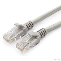 Cablexpert Патч-корд медный UTP PP10-5M кат.5e, 5м, литой, многожильный (серый)