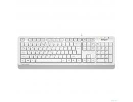 Клавиатура A4Tech Fstyler FKS10 белый/серый USB [1530198]