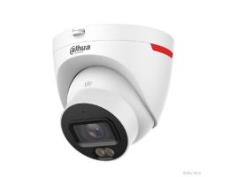 DAHUA DH-IPC-HDW2449TP-S-LED-0280B-PRO Уличная турельная IP-видеокамера WizColor 4Мп, 1/1.8” CMOS, объектив 2.8 мм, видеоаналитика, микрофон, LED 30м, IP67, металл/пластик
