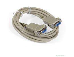 Exegate EX294754RUS Кабель нуль-модемный RS-232 ExeGate EX-CC-134-3.0 (DB9F/DB9F, 3м)