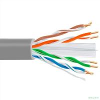 5bites Кабель US6575-305A витая пара UTP / SOLID / 6CAT / 23AWG / CCA / PVC / GREY / 305M