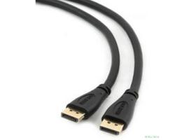 Кабель DisplayPort Gembird/Cablexpert, v1.2 (скорость передачи до 21.6Гбит/с), 1.8м, 20M/20M, черный, экран (CC-DP2-6) Кабель DisplayPort Gembird/Cablexpert, v1.2 (скорость передачи до 21.6Гбит/с), 1.8м, 20M/20M, черный, экран (CC-DP2-6)
