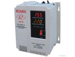 Ресанта АСН-1 500 Н/1-Ц 63/6/20 Стабилизатор Lux {220В±8%, Габариты 206х133х230, Вес 4,5кг}