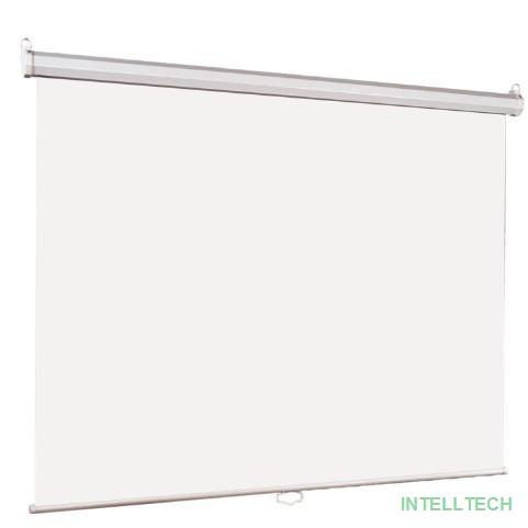 Lumien Eco Picture [LEP-100112] Настенный экран  128х171см (рабочая область 122х165 см) Matte White восьмигранный корпус, возможность потолочн./настенного крепления, уровень в комплекте, 4:3 (треуголь