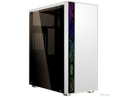 Ginzzu A390  White Window RGB подсветка 1*USB 3.0, 2*USB 2.0, AU